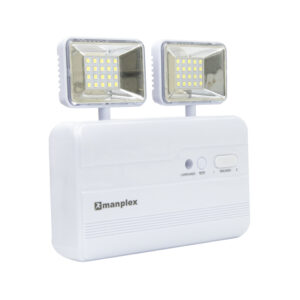 Luminária de Emergência Bloco 2 Faróis 2200 Lúmens